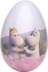 Moomin Páskaegg bleikt ský 15cm