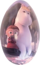 Moomin Páskaegg Snorkstelpan og Mía litla 18 cm