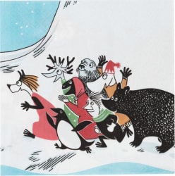 Moomin Servíettur 33cm Ski jumping