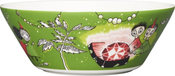 Moomin Skál 15cm djúp THINGUMY & BOB GREEN