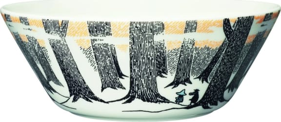 Moomin Skál 15cm djúp TRUE TO ITS ORIGINS