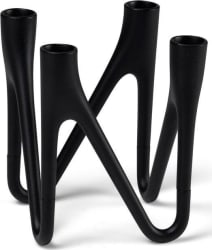 Morsø Kertastjaki 4 arma Roots black