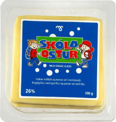 Ms skólaostur sneiðar 330 gr