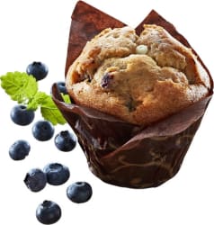 Muffins blueberry cheese 24x100g. Dan Cake