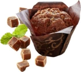 Muffins saltkaramellu 24x100gr. Dan Cake