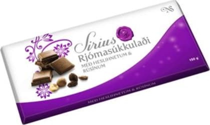 Nói Síríus með hnetum og rúsinum