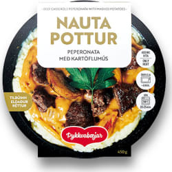Nautapottur Peperonata 450g / 12 í kassa - ÞYKKVABÆJAR