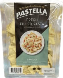 Pastella ravioli m/osti 250 gr