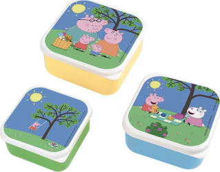 Petit Jour Nestisbox 3stk Peppa Pig