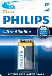 Philips 9V Rafhlaða - Extreme Life
