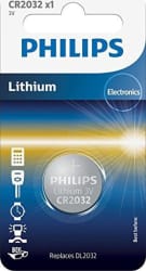 Philips CR2032 Lithium rafhlaða