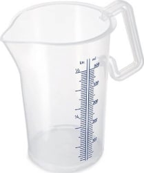 Plast mælikanna – 2 ltr