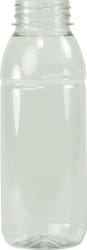 Plastflaska glær PET Ø58x164 mm 330ml 150 stk