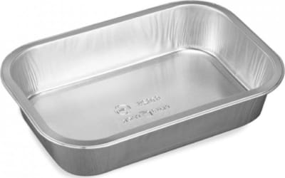 Plu Grillbakki ál ready to cook 1096 ml 400 stk.