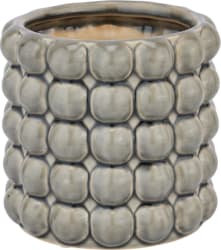 Pottur Bubble GREY 16x16cm. (8)