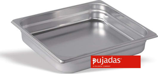 Pujadas GN 2/3 10cm stálgastrobakki