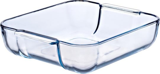 Pyrex Gler fat ferkantað með höldum 21x21cm