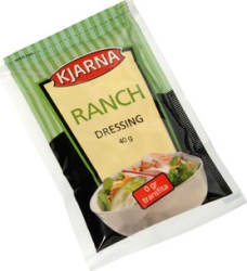 Ranch dressing skammtar 60x40g
