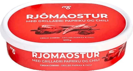 Rjómaostur 200 gr paprika og chilli