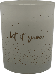 Roura Jólailmkerti "LET IT SNOW"