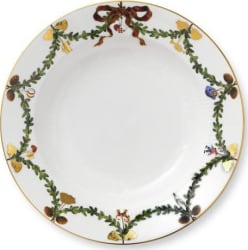 Royal Copenhagen Star Fluted diskur djúpur 24cm