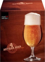 Royal Leerdam Glas bjór á fæti 40cl 4stk Artisan
