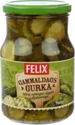 Súrar gúrkur 730g (12stk/ks)