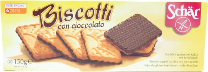 Schar biscotti súkkulaðikex 6x150g