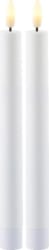 Sirius Sille kerti 2stk 20cm Hvít