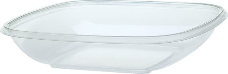 Skál glær ferk 18x18cm 750ml 300stk