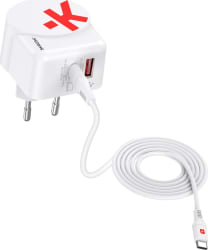 Skross Hleðslutæki USB-A + USB-C 45W GaN með USB-C snúru