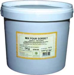 Sorbet mix preparation 5kg
