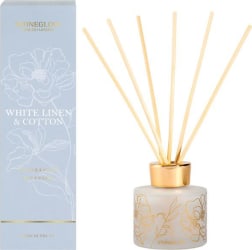 Stoneglow Ilmstangir Day Flower - White Linen & Cotton