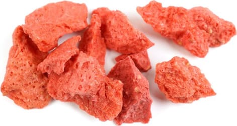 Strawberry crispy/Þurrkuð jarðarber bitar 1-3mm 250g