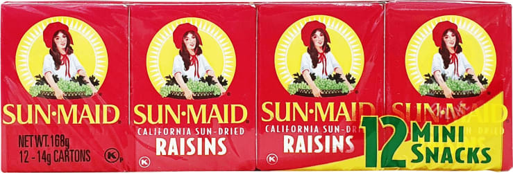 sun-maid rúsinur 12x14 gr