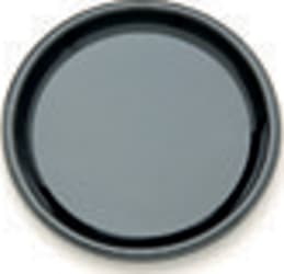 Svartir diskar Roma 23cm 250stk