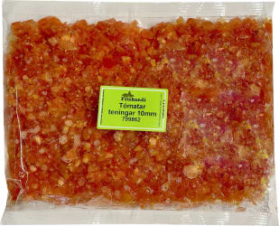 Tómatar teningar 10mm - Sérpöntun