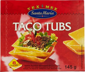 Taco tubs 145g