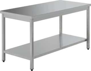 Tecnodom stálborð án kants 120x70x85