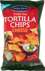 Tortilla Chips Cheese & Jalapeno 185g