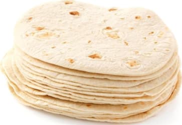 Tortilla Hveiti 15cm 6t