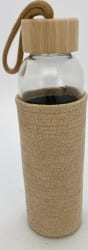 Trendcenter Flaska 500ml með hör og bambus tappa