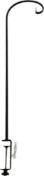 Trendcenter Stöng á borð krókur fyrir hengi 20x80 metal black