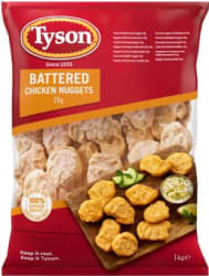 Tyson Battered Chicken nuggets 20g 1kg
