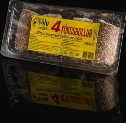 Völu Kókosbollur 8x1/2stk