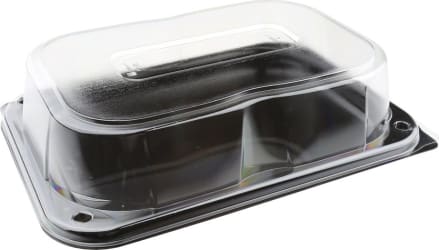 Veislubakki RPET Combo bakki og lok 24x17x5cm 25stk