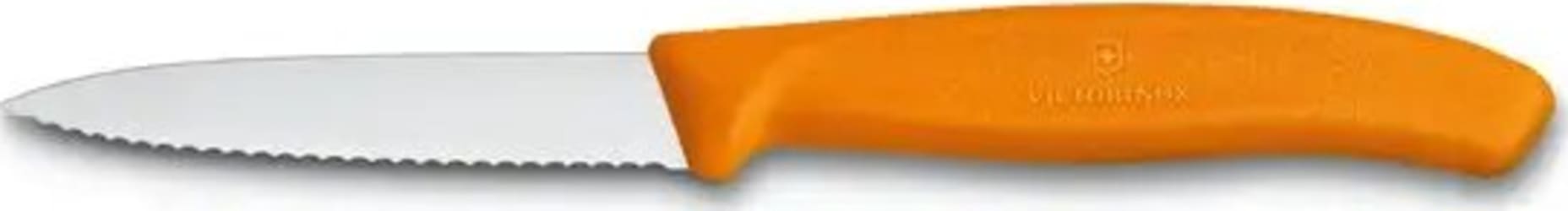 Victorinox Ávaxtahnífur tenntur 8cm appelsínugulur  2stk