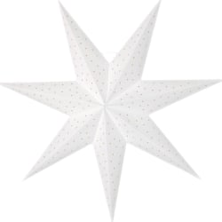 Watt & Veke Jólastjarna Stella hvít 60cm