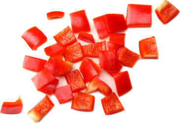 Westfro Paprika Rauð Teningar Frosnir