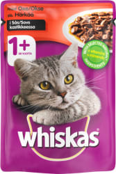 WHISKAS 1+ Kylling gele 85 gr